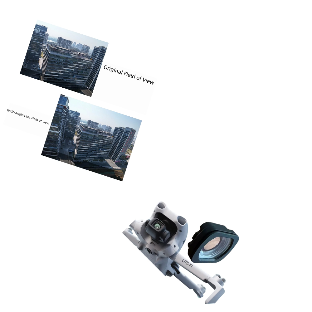 Wide Angle Lens for DJI Lito x – обзор и цена Drone Camera Wide Angle