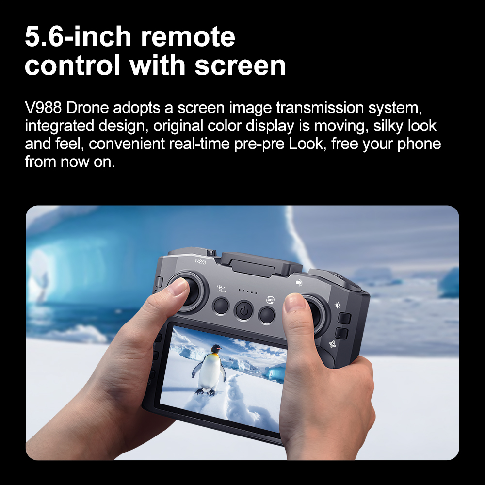 Lenovo V988 8K Professional 4K – обзор и цена Drone Camera Thermal