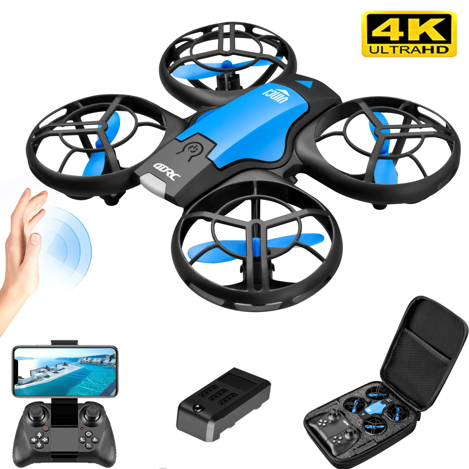 V8 New Mini Drone 4K Professio – обзор и цена Drone Camera Wide Angle