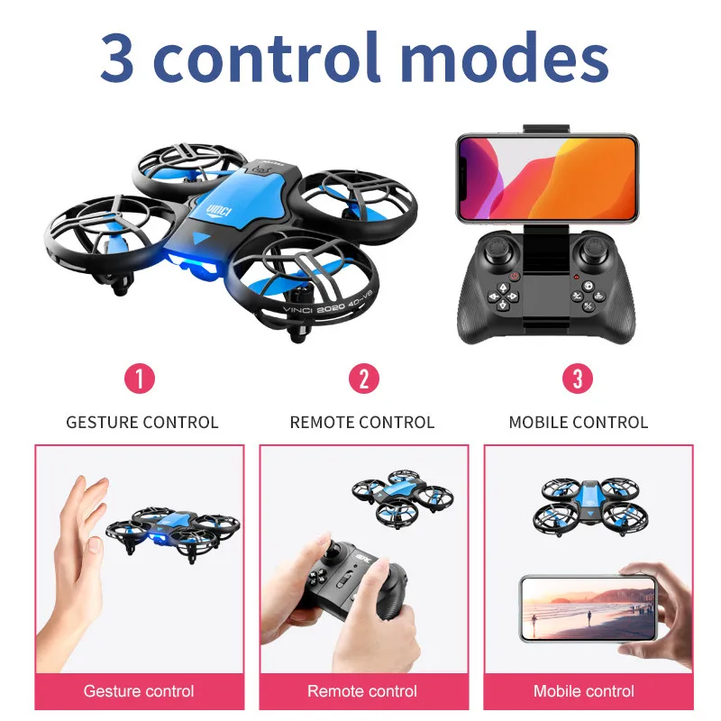 V8 New Mini Drone 4K Professio – обзор и цена Drone Camera Wide Angle