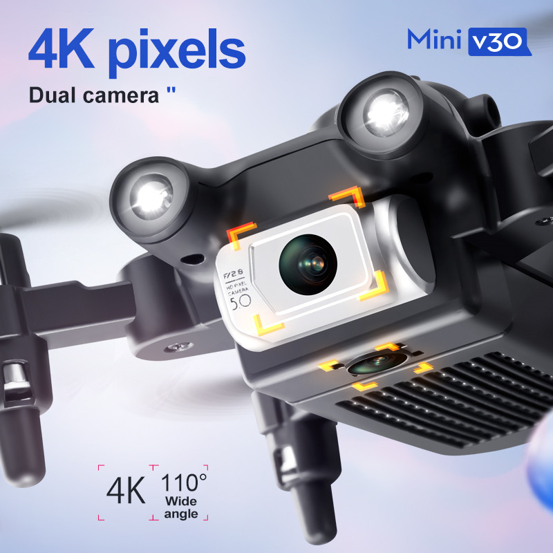 Mini V30 WiFi FPV Drone With 4 – обзор и цена Drone Camera Wide Angle