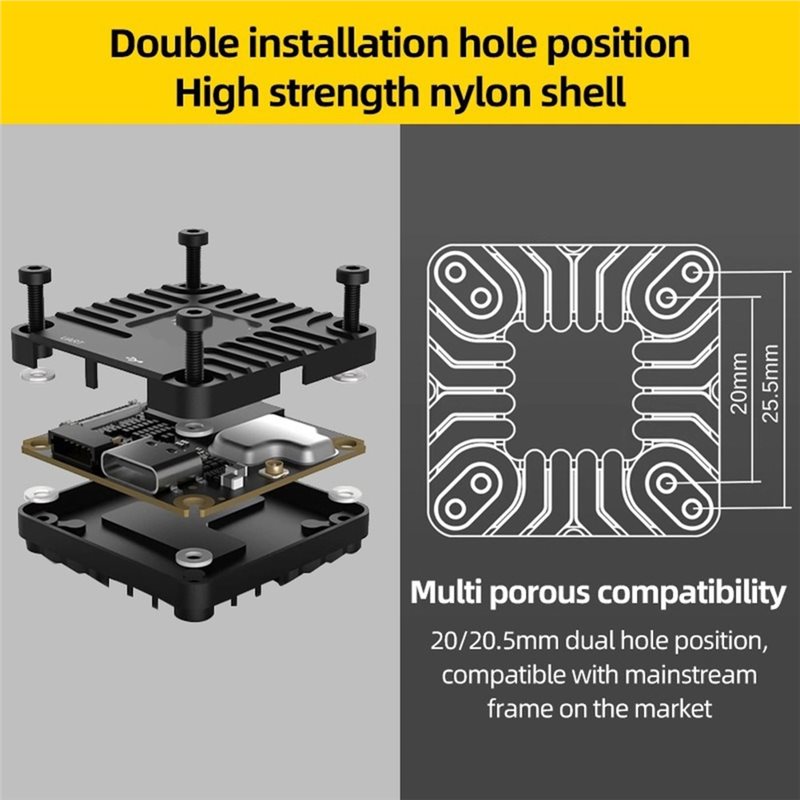 Heatsink Aluminum Parts Wide-A – обзор и цена Drone Camera Wide Angle