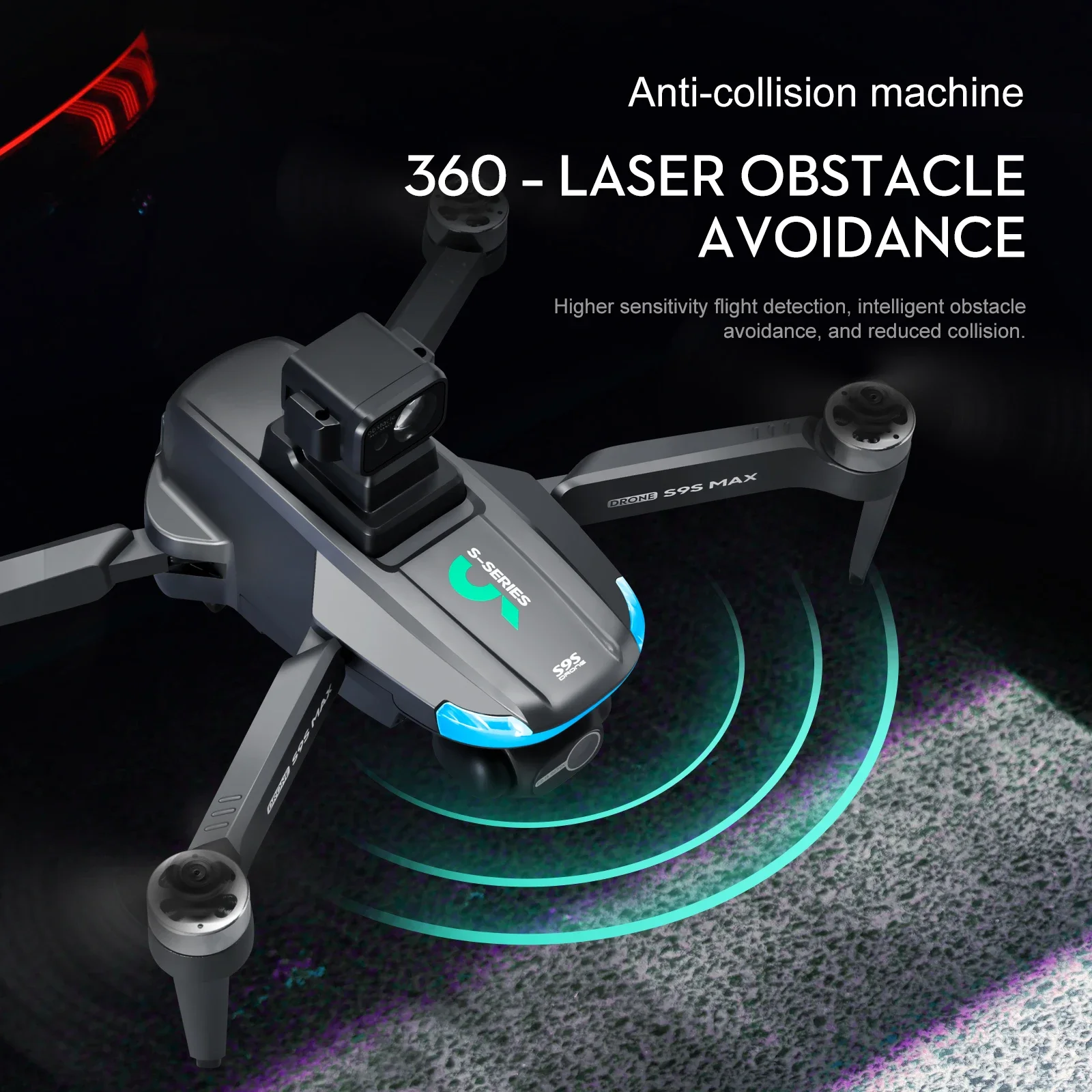 NEW S9S MAX MINI Drone 4K 2-Ax – обзор и цена Drone Camera With Gimbal
