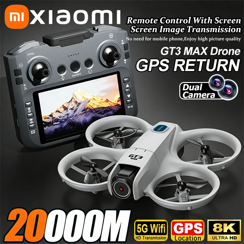 Xiaomi GT3 MAX GPS Drone 8K Ae – обзор и цена Drone Camera Wide Angle