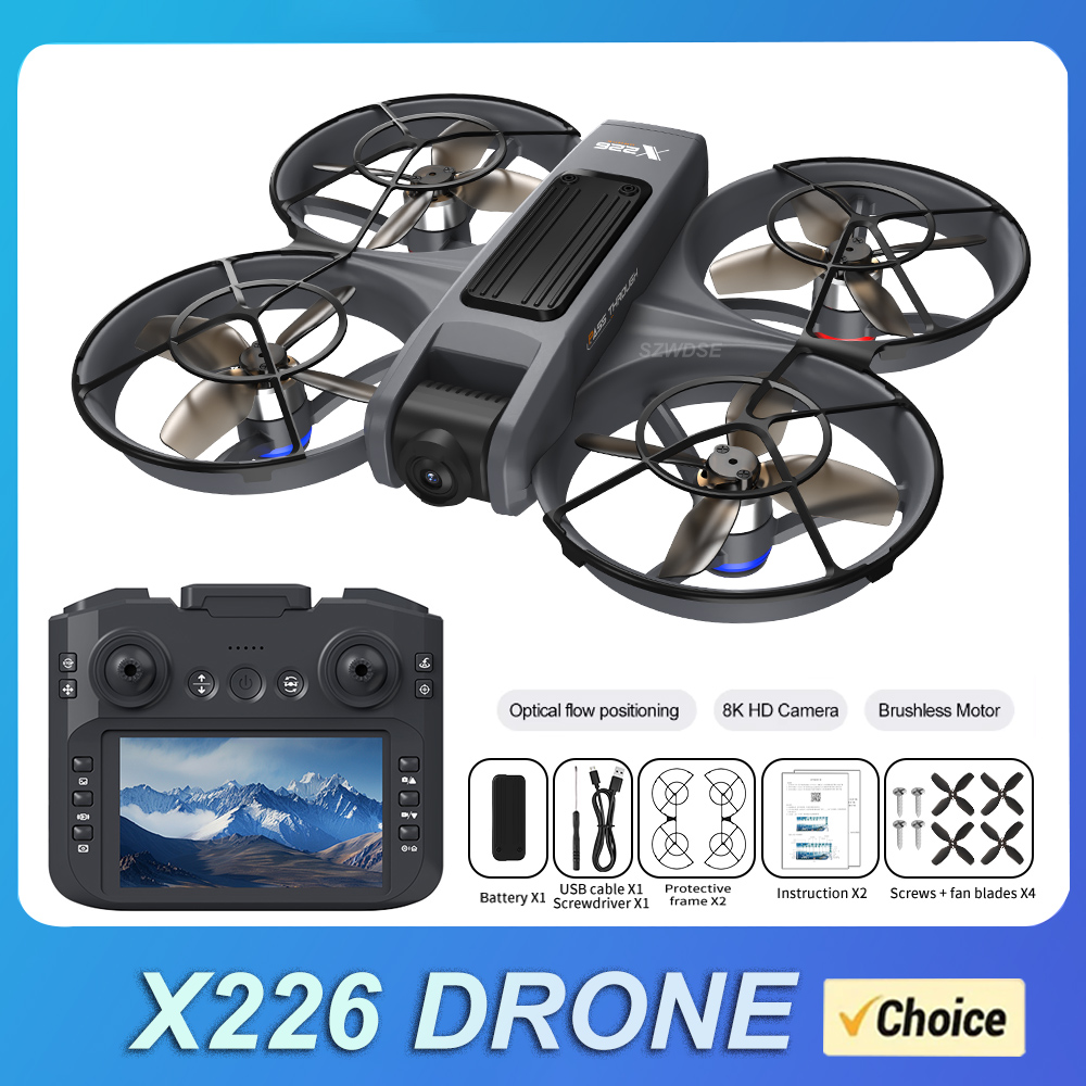 NEW X226 RC Drone 2.4G 5G WIFI – обзор и цена Drone Camera Wide Angle