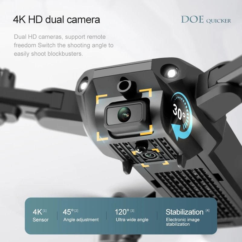 New 4DRC V23 Mini Drone 4K Pro – обзор и цена Drone Camera Wide Angle