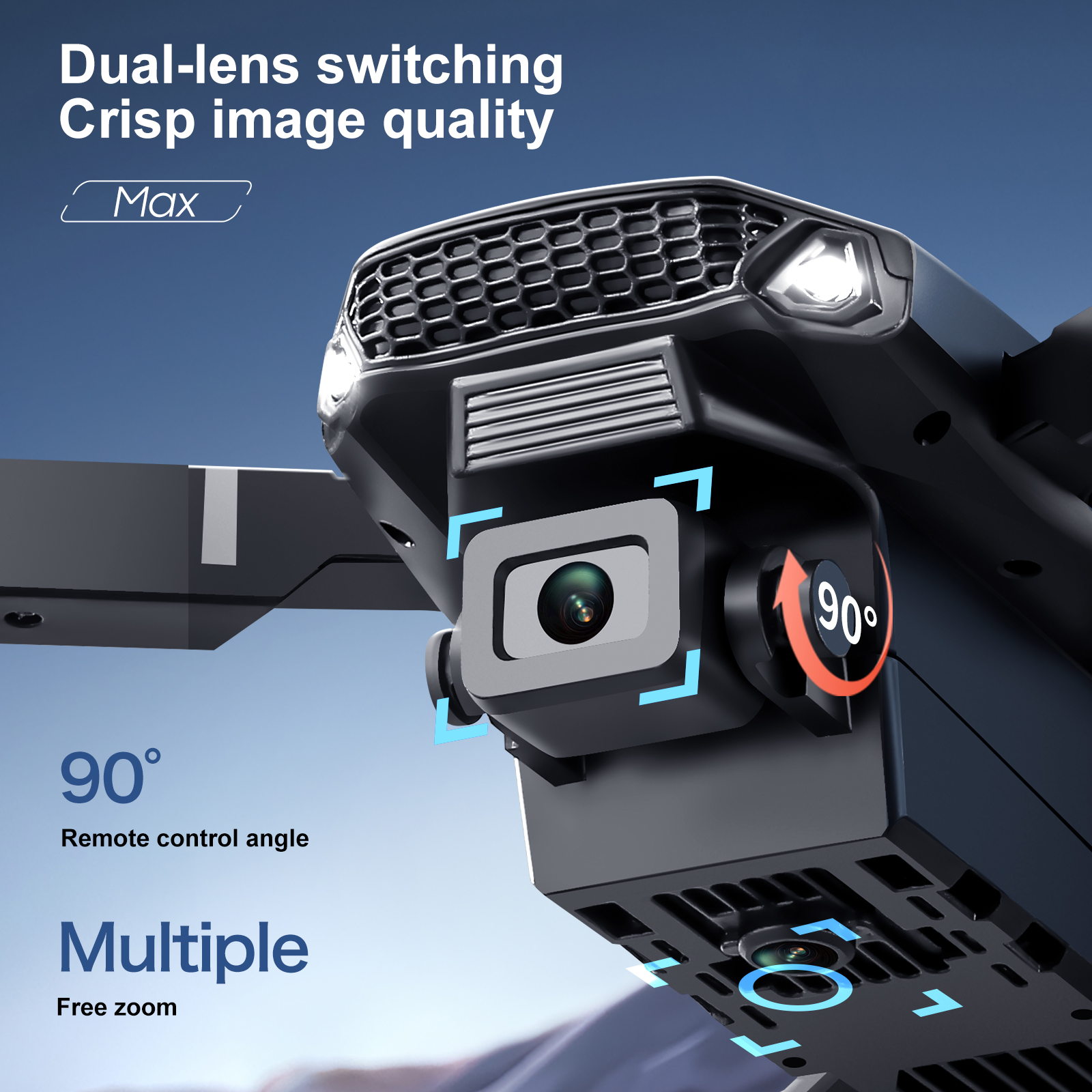 2025 New E88 E99 Upgraded Dron – обзор и цена Drone Camera Lens