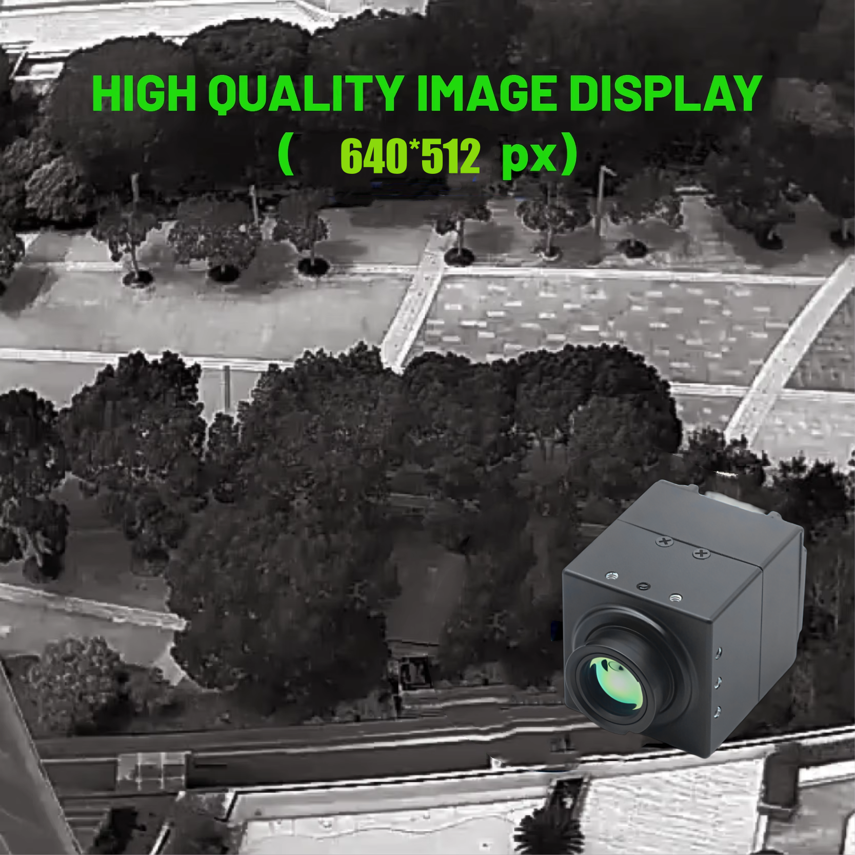 Uncooled 640x512 50Hz Radiomet – обзор и цена Drone Camera Thermal