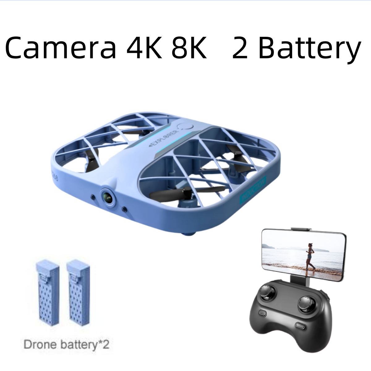 JJRC H107 FPV RC Drone with 2  – обзор и цена Drone Camera Lens