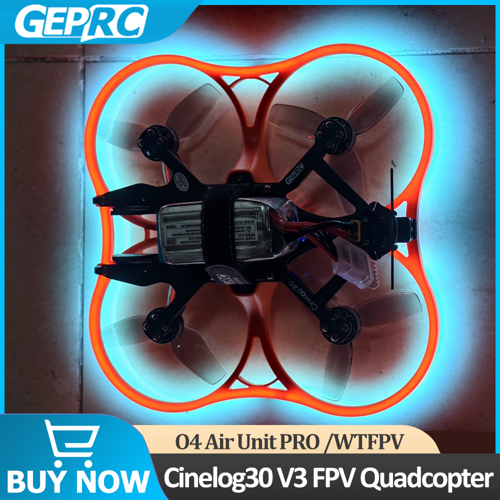 GEPRC Cinelog30 V3 FPV Quadcop – обзор и цена Drone Camera Mount